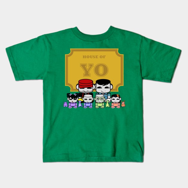 O'BABYBOT: House of Yo Family Kids T-Shirt by Village Values